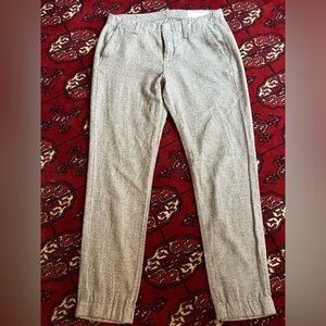 rag & bone Jogger Pants Speckle Gray Size 27